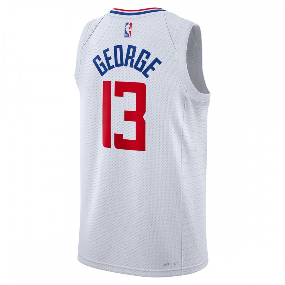 Paul George LA Clippers Unisex 2022/23 Swingman Jersey - Association Edition - White-Pro Kit Vault | Brand New 26/27 Sports Jerseys